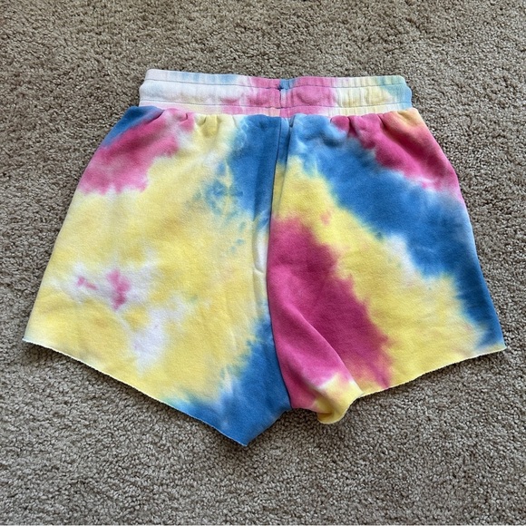 Vitality Balance Athletica Be the Change Colorful Tie-Dye Sweat Shorts Small - Picture 2 of 6